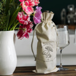 Drawstring Bags &amp; Back Sacks  - Cotton Wine Drawstring Bag