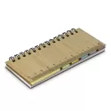 branded Bamboo Sticky Note Wallet, from our range of promotional Printed Post It Notes