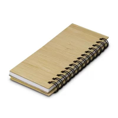 branded Bamboo Sticky Note Wallet, from our range of promotional Printed Post It Notes