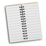 Printed Post It Notes  - Bamboo Sticky Note Wallet