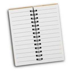 Printed Post It Notes - Bamboo Sticky Note Wallet