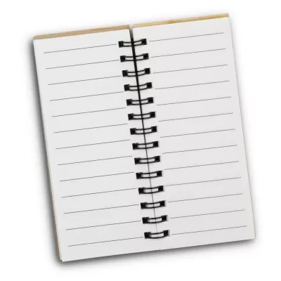 branded Bamboo Sticky Note Wallet, from our range of promotional Printed Post It Notes