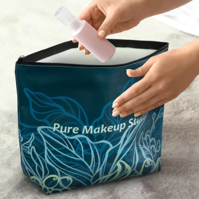 branded Belle Cosmetic Bag - Large, from our range of promotional Toiletry Bags