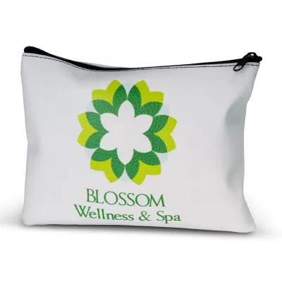 branded Flora Cosmetic Bag - Small, from our range of promotional Toiletry Bags
