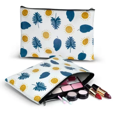 branded Flora Cosmetic Bag - Medium, from our range of promotional Toiletry Bags