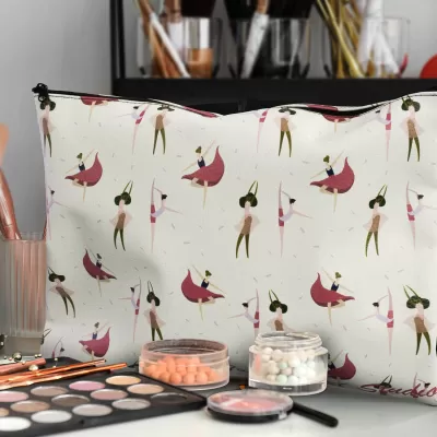 branded Flora Cosmetic Bag - Large, from our range of promotional Toiletry Bags