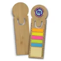 branded Bamboo Ruler Bookmark - Round, from our range of promotional Bookmarks