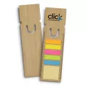 branded Bamboo Ruler Bookmark - Square, from our range of promotional Bookmarks