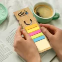 branded Bamboo Ruler Bookmark - Square, from our range of promotional Bookmarks