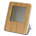 branded Bamboo Weather Station, from our range of promotional Desk &amp; Weather Station Clocks