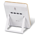 branded Bamboo Weather Station, from our range of promotional Desk &amp; Weather Station Clocks