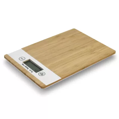 branded Bamboo Kitchen Scale, from our range of promotional Homeware Products