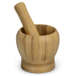 branded Bamboo Mortar and Pestle, from our range of promotional Homeware Products