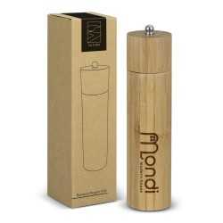branded Bamboo Pepper Mill, from our range of promotional Homeware Products