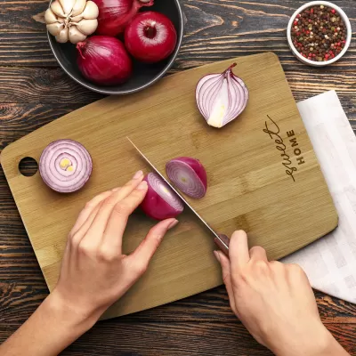 branded Bamboo Chopping Board, from our range of promotional Homeware Products