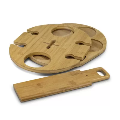 branded Bamboo Wine Rack, from our range of promotional Homeware Products