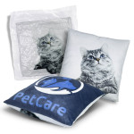 branded Utopia Cushion - Plush, from our range of promotional Homeware Products