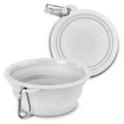 branded Silicone Collapsible Pet Bowl, from our range of promotional Pet Accessories