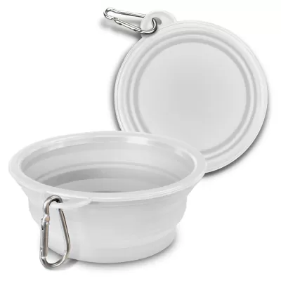 branded Silicone Collapsible Pet Bowl, from our range of promotional Pet Accessories