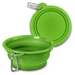 branded Silicone Collapsible Pet Bowl, from our range of promotional Pet Accessories