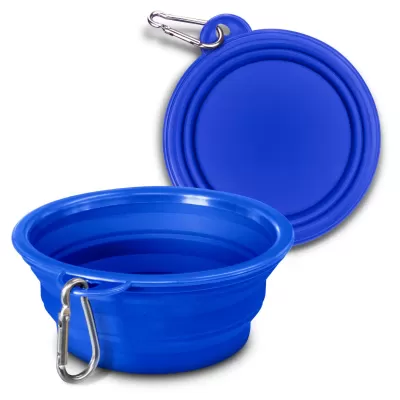 branded Silicone Collapsible Pet Bowl, from our range of promotional Pet Accessories
