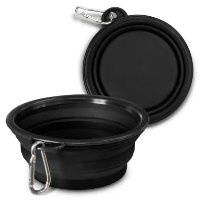 branded Silicone Collapsible Pet Bowl, from our range of promotional Pet Accessories