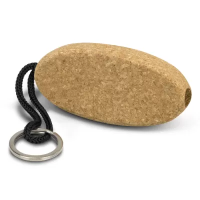 branded Cork Floating Key Ring, from our range of promotional Metal Keyrings