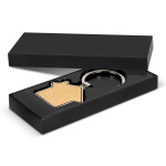 branded Santo House Shaped Key Ring, from our range of promotional Metal Keyrings