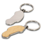 branded Santo Car Shaped Key Ring, from our range of promotional Metal Keyrings