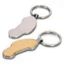 branded Santo Car Shaped Key Ring, from our range of promotional Metal Keyrings