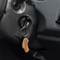 branded Santo Car Shaped Key Ring, from our range of promotional Metal Keyrings