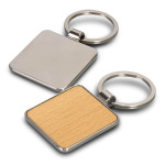 branded Santo Key Ring - Square, from our range of promotional Metal Keyrings