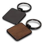 branded Santo Key Ring - Square, from our range of promotional Metal Keyrings