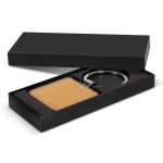 branded Santo Key Ring - Square, from our range of promotional Metal Keyrings