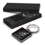 branded Capulet Key Ring - Square, from our range of promotional Metal Keyrings