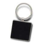 branded Capulet Key Ring - Square, from our range of promotional Metal Keyrings