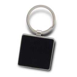 branded Capulet Key Ring - Square, from our range of promotional Metal Keyrings