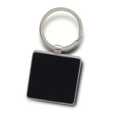 branded Capulet Key Ring - Square, from our range of promotional Metal Keyrings