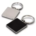 branded Capulet Key Ring - Square, from our range of promotional Metal Keyrings