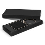 branded Capulet Key Ring - Square, from our range of promotional Metal Keyrings