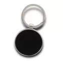 branded Capulet Key Ring - Round, from our range of promotional Metal Keyrings