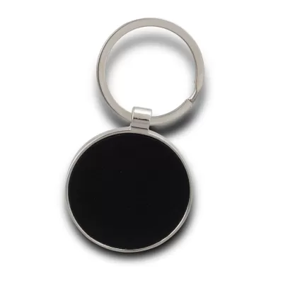 branded Capulet Key Ring - Round, from our range of promotional Metal Keyrings