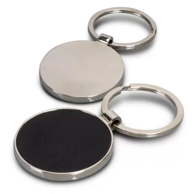 branded Capulet Key Ring - Round, from our range of promotional Metal Keyrings