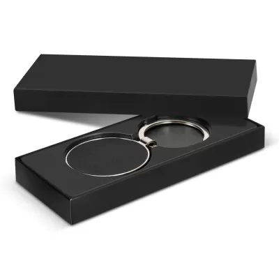branded Capulet Key Ring - Round, from our range of promotional Metal Keyrings