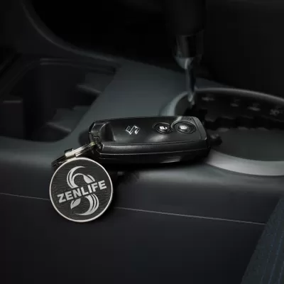 branded Capulet Key Ring - Round, from our range of promotional Metal Keyrings