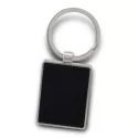 branded Capulet Key Ring - Rectangle, from our range of promotional Metal Keyrings