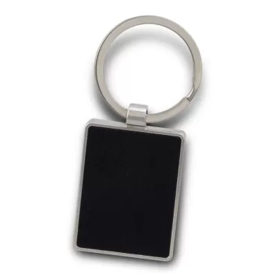 branded Capulet Key Ring - Rectangle, from our range of promotional Metal Keyrings