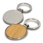 branded Santo Key Ring - Round, from our range of promotional Metal Keyrings
