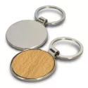 branded Santo Key Ring - Round, from our range of promotional Metal Keyrings