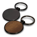 branded Santo Key Ring - Round, from our range of promotional Metal Keyrings